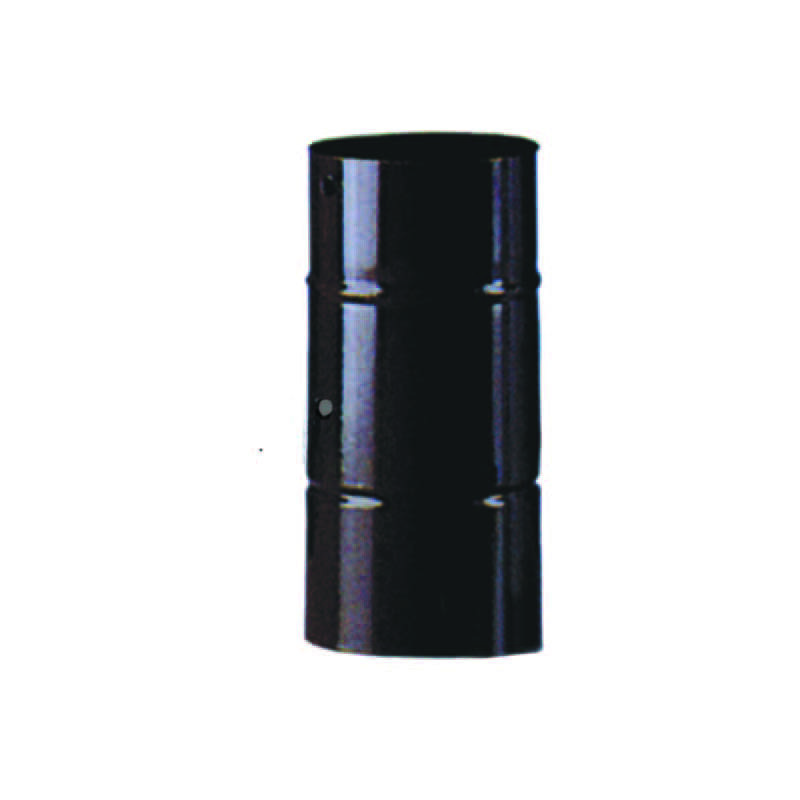 foto del prodotto tubo porcellanato con foro per serranda marrone lucido cm.12x25