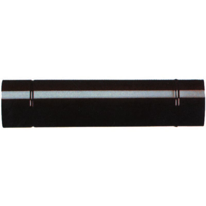 foto del prodotto tubo porcellanato per stufe a legna nero opaco cm.10x100
