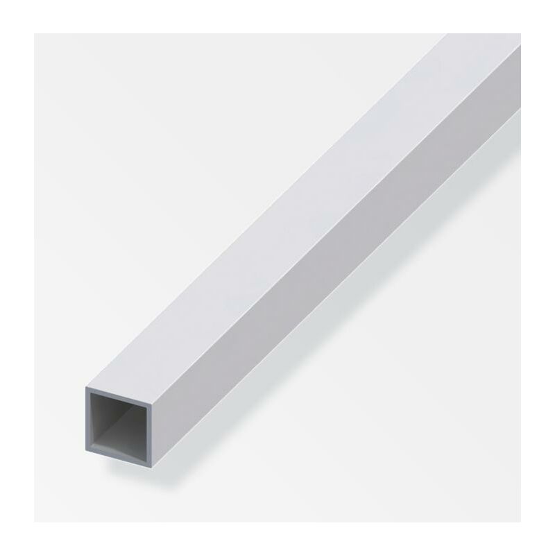 foto del prodotto tubo quadrato alfer aluminium 15x15x1mm lunghezza 1m argento - 01073