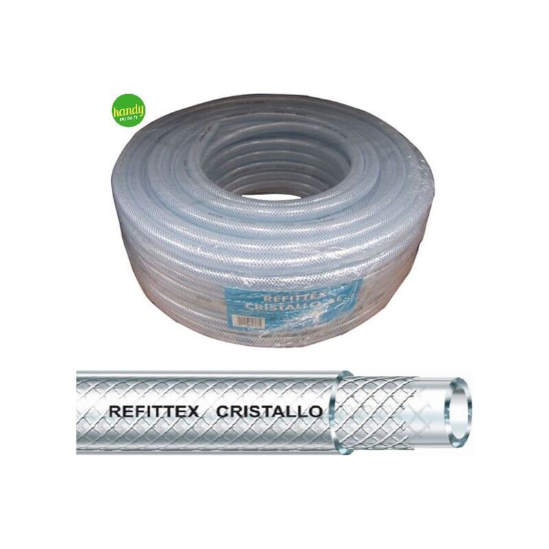 foto del prodotto tubo re fitt ex cristallo 8x14 fitt combo a spirale in pvc mt lineare