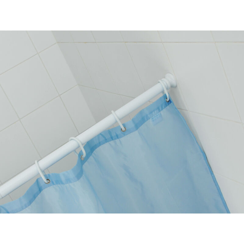foto del prodotto tubo reggitenda estensibile cm.85 135 bianco