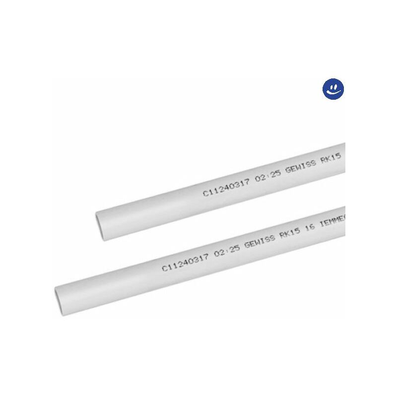foto del prodotto tubo rigido medio rk15 in pvc 3 mt 25 pvc