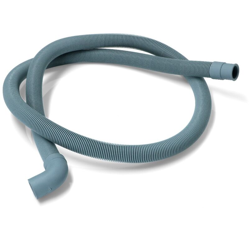 foto del prodotto tubo scarico acqua lavatrice con pipa. 19 22mm. lunghezza 150cm universale