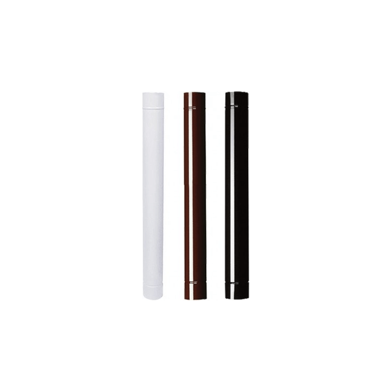 foto del prodotto tubo smaltato per stufe cm 100 10 bianco