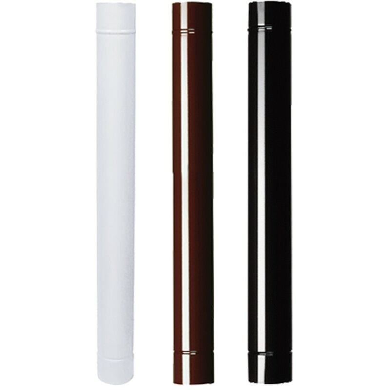 foto del prodotto tubo smaltato per stufe cm 100 10 marrone save