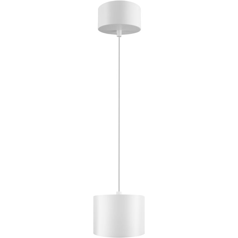 foto del prodotto tubo sospensione sei spot, riflettore g9 bianco opaco