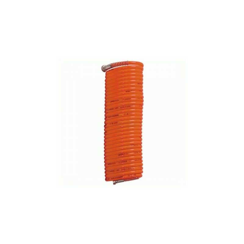foto del prodotto tubo spiralato 15 mt valex spirale aria compressa attacco rapido compressore