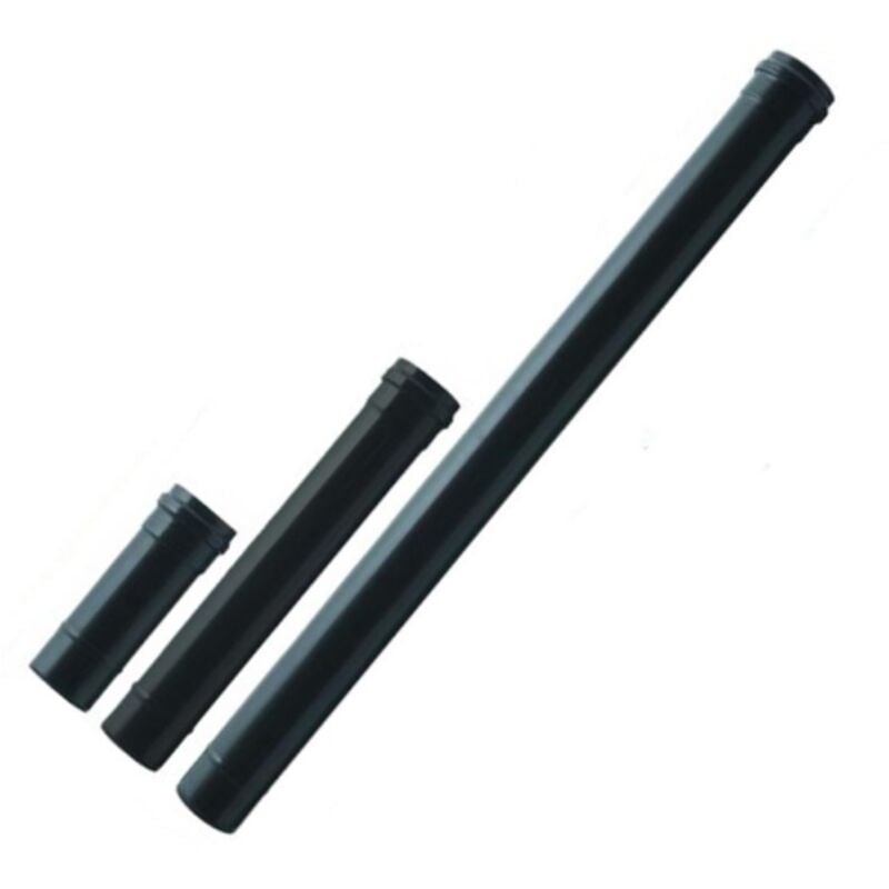 foto del prodotto tubo stufa a pellet 10 x 100 cm spessore 1,2 mm per uso interno cf. 2 pz
