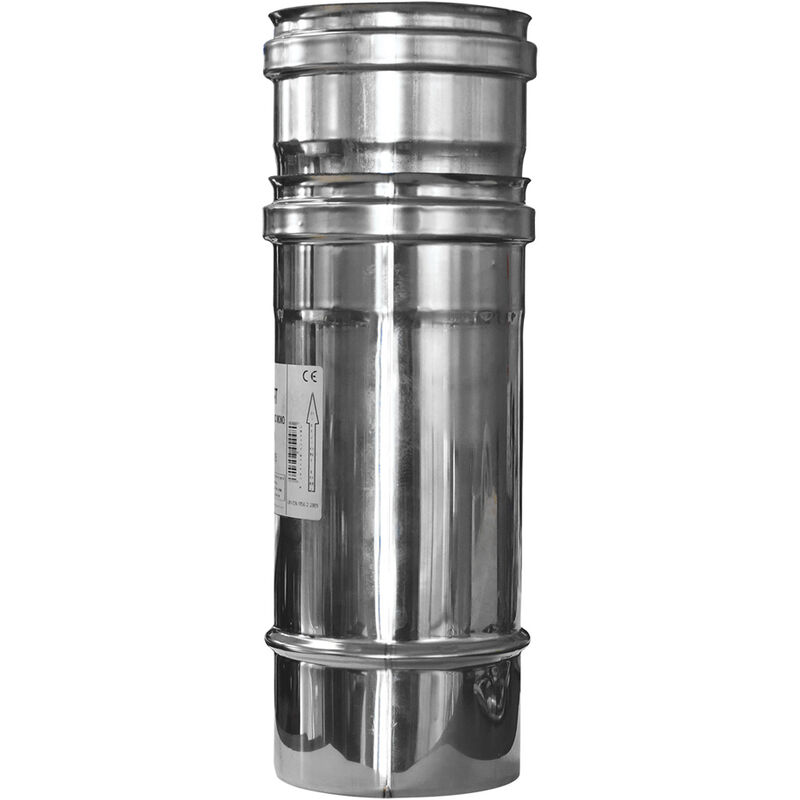 foto del prodotto tubo telescopico per canna fumaria cm 25