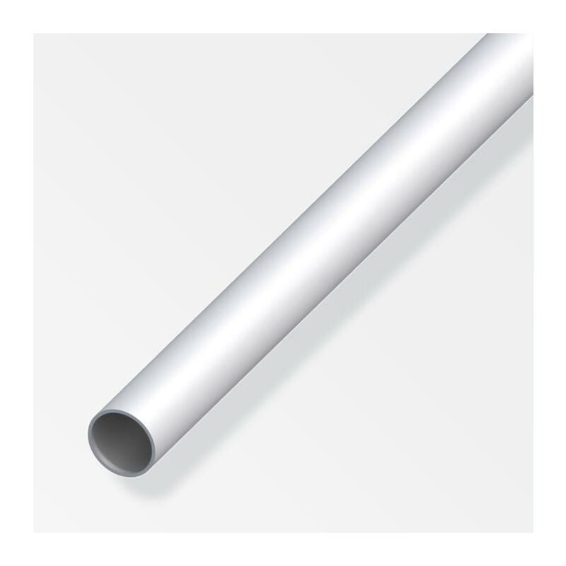 foto del prodotto tubo tondo alfer aluminium 10x1mm lunghezza 1m argento 01022