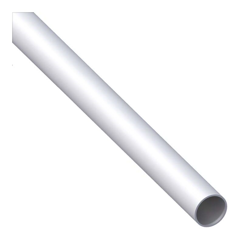foto del prodotto tubo tondo alfer aluminium 20x1mm lunghezza 1m argento 01026