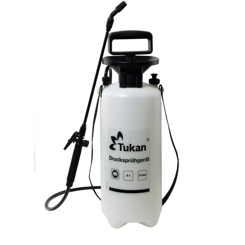 foto del prodotto tukan spruzzatore a pressione da 5 litri, nebulizzatore da giardino per la protezione delle piante, capacit di riempimento 5l, bottiglia spray per