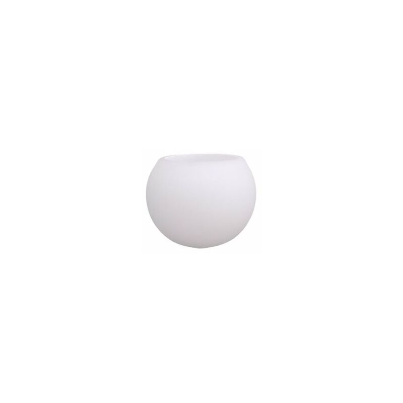 foto del prodotto tulipano in vetro mini bola opale bianco opaco 4,5x3,5 cm