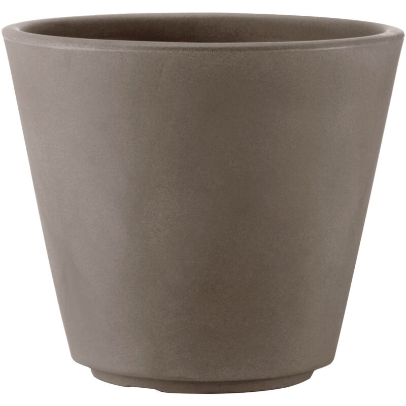 foto del prodotto tulli vaso 33x28cm in resina ribeira essential 35 cappuccino