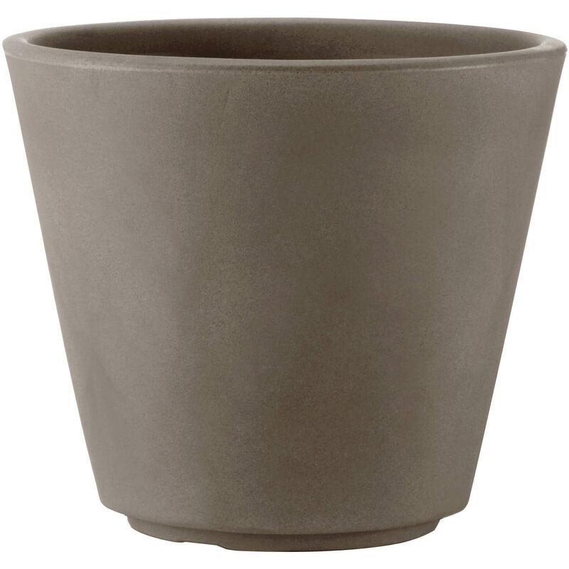 foto del prodotto tulli vaso 49x42cm in resina ribeira essential 50 cappuccino