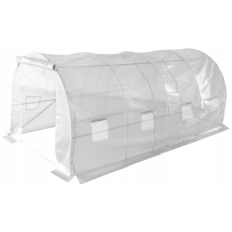 foto del prodotto tunnel da giardino in pellicola 400 x 250 x 200 cm, con pellicola trasparente uv-12
