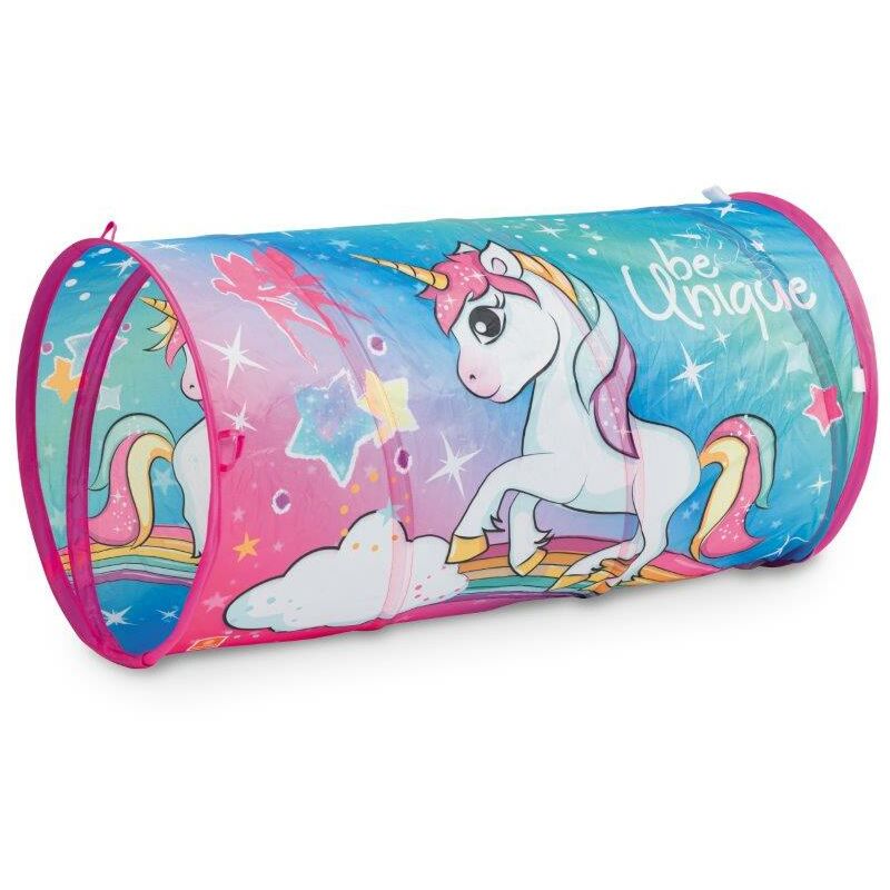 foto del prodotto tunnel gioco unicorno multicolor