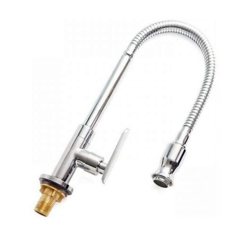 foto del prodotto tunwit ymyny rubinetto da cucina per esterni rubinetto miscelatore monoforo girevole a 360 rubinetto da cucina per acqua fredda rubinetto per