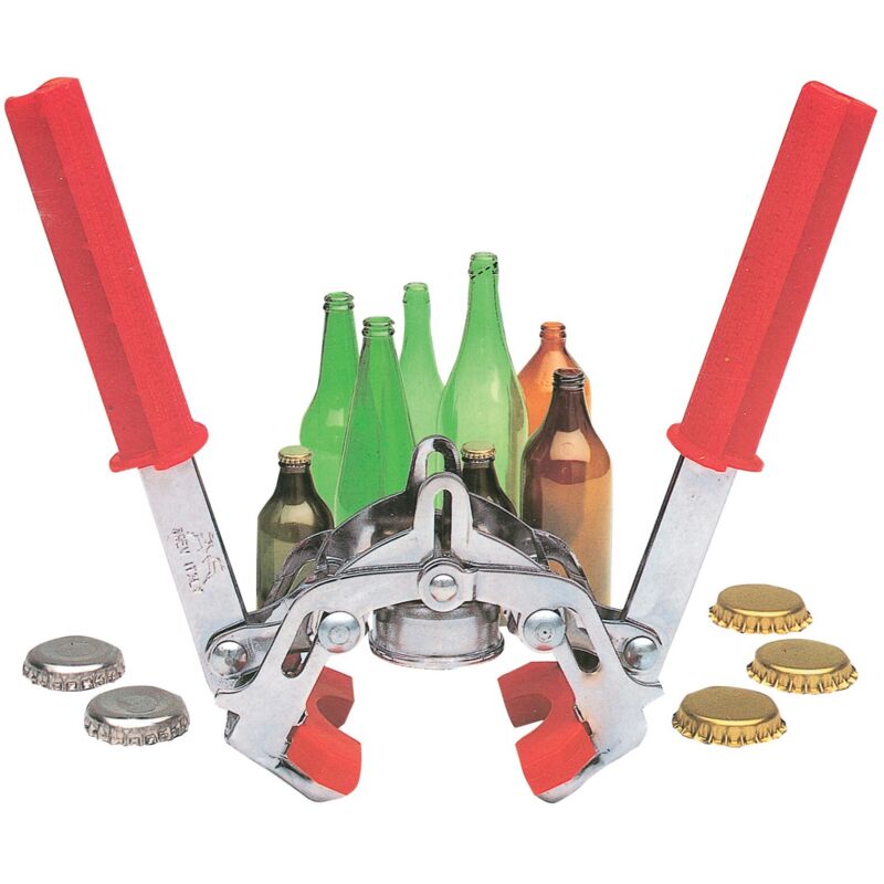 foto del prodotto turabottiglie a 2 mani