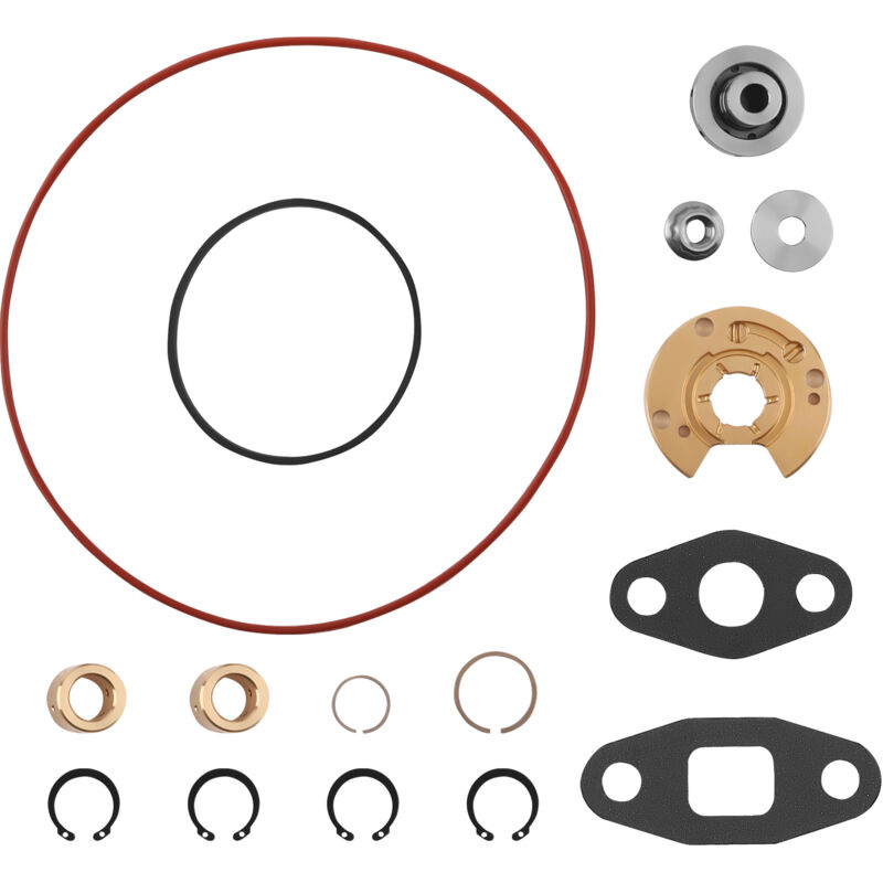 foto del prodotto turbo rebuild kit for t series t3 t4 t04e t04b t70 t72 t76 con standard albero