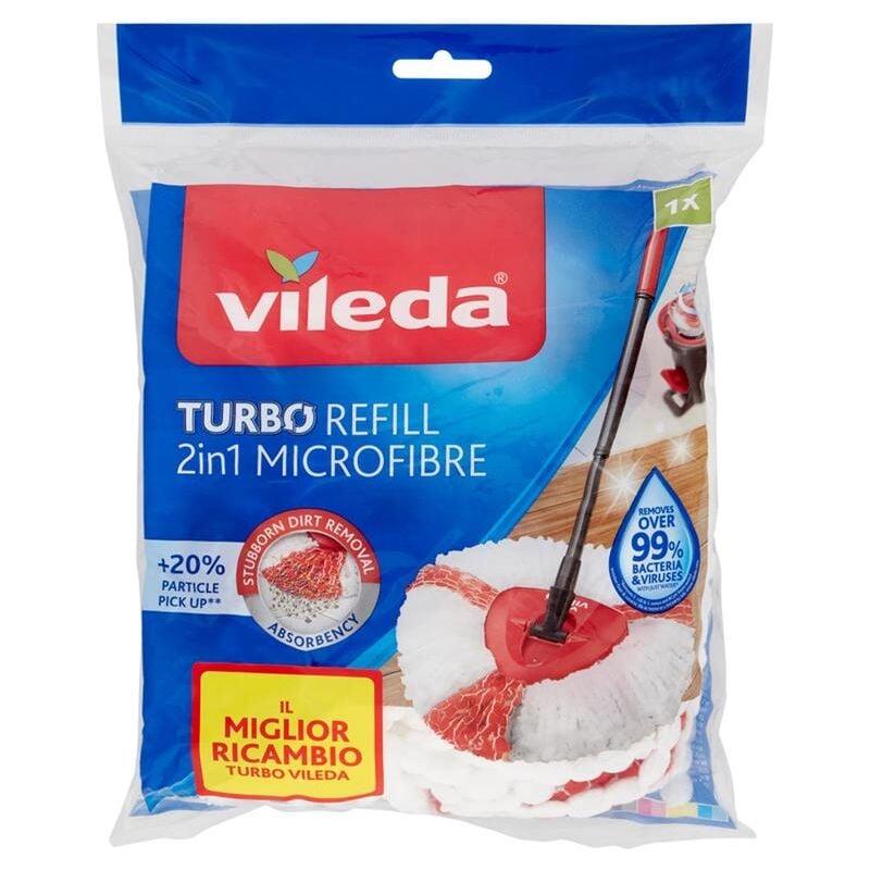 foto del prodotto turbo refill 2 in1 microfibre 1 pz okx vileda
