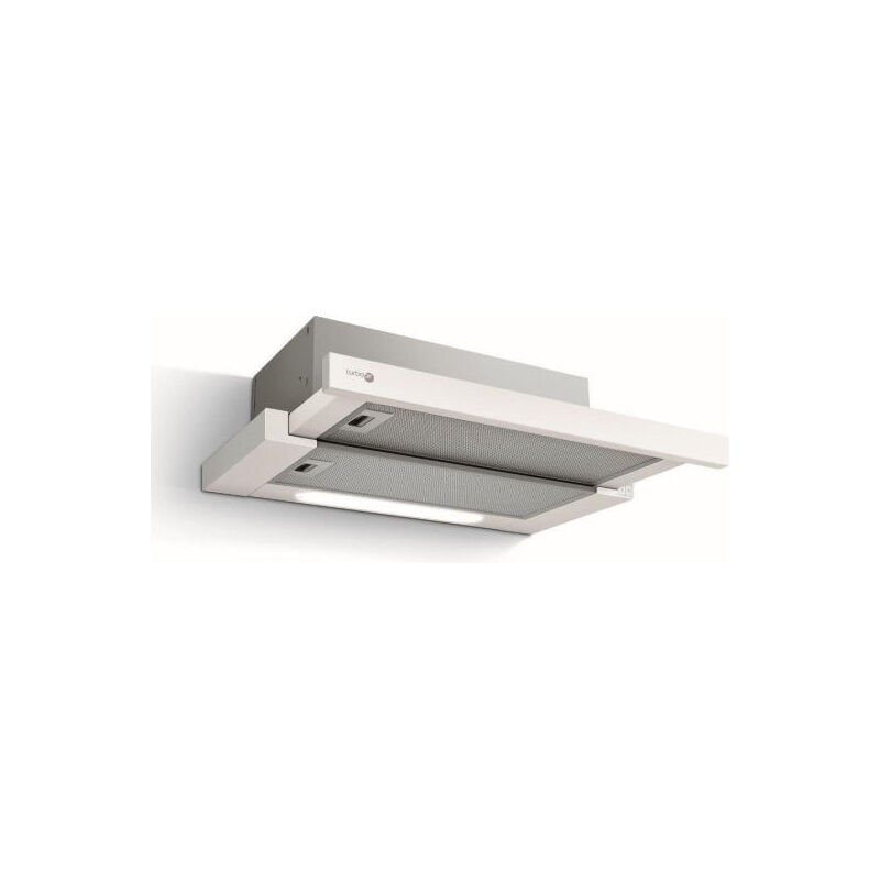 foto del prodotto turboair tt14 prf0093521 cappa da incasso, aspirante, 50 cm, classe d, comandi meccanici, 3 velocita , bianco