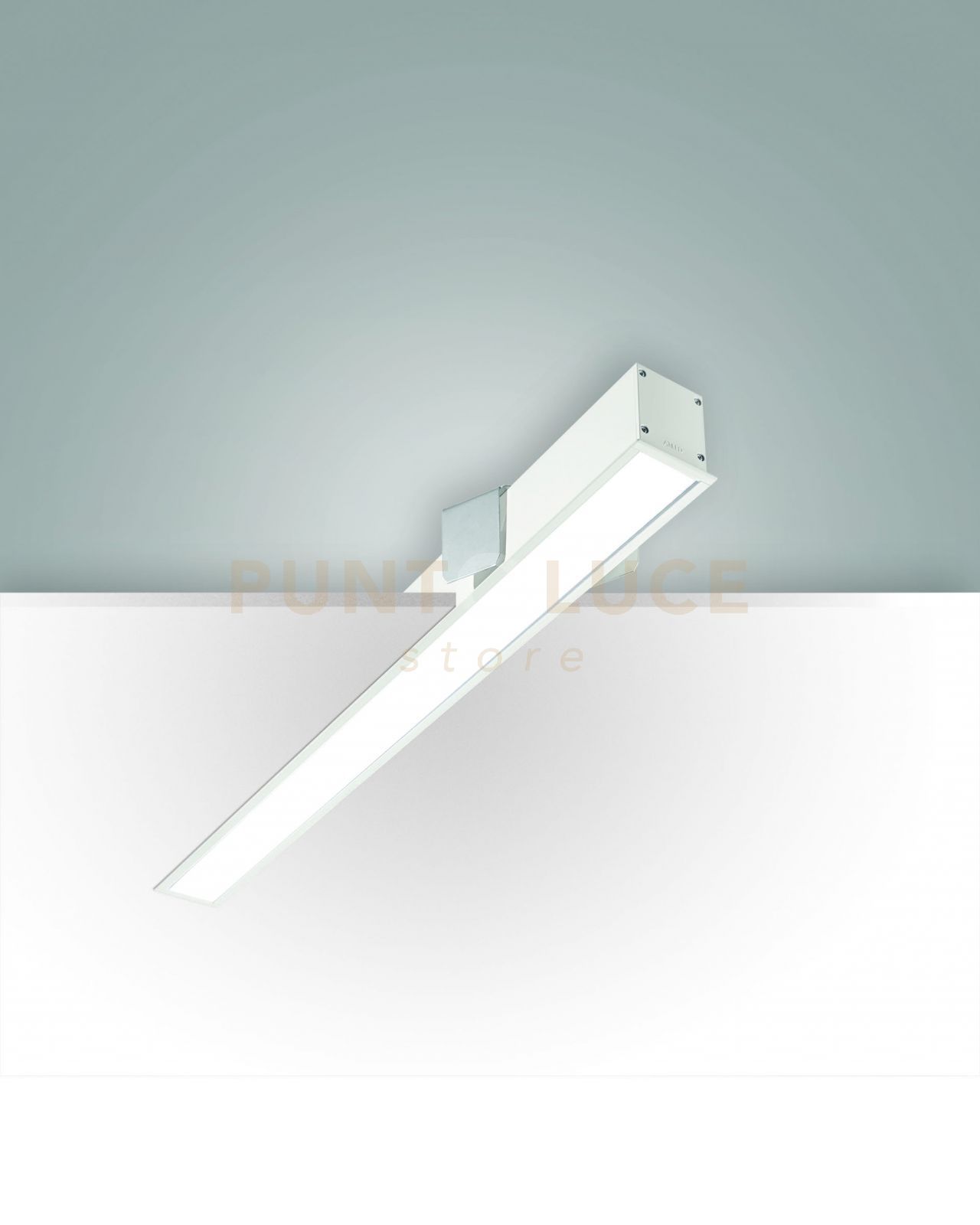 foto del prodotto turner incasso bianco 29w 4000k 3570lm opale ip40 100cm dimmerabile dali