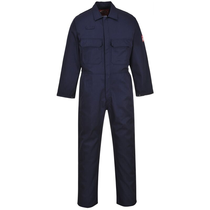foto del prodotto tuta blue da lavoro ignifuga bizweld blue s