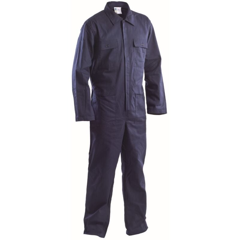 foto del prodotto tuta da lavoro 100% cotone blu taglia 58 - fab
