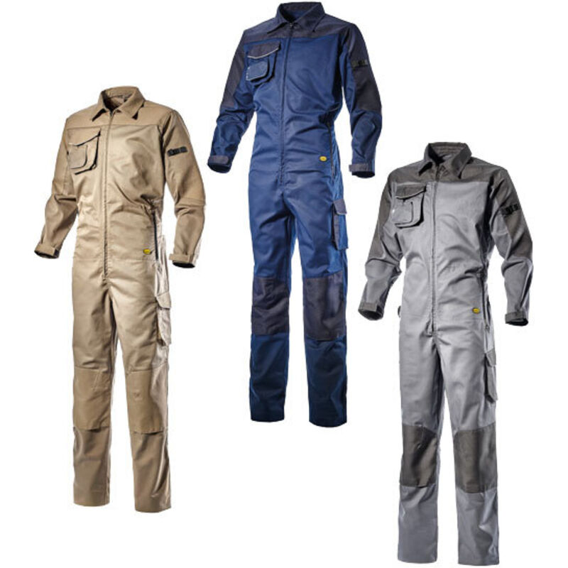 foto del prodotto tuta da lavoro diadora utility overall poly s blu