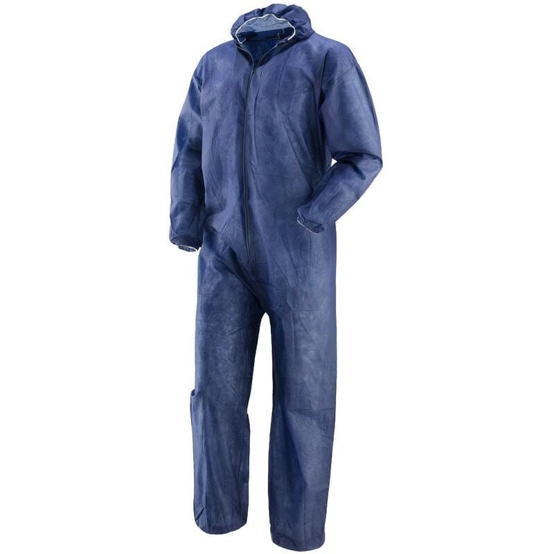 foto del prodotto tuta da lavoro monouso col. blu tg.xxl 40gr. pz 1,0