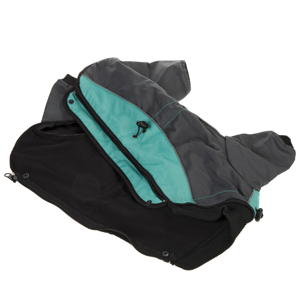 foto del prodotto tuta per cane menta tg. m 30 cm lungh. dorso