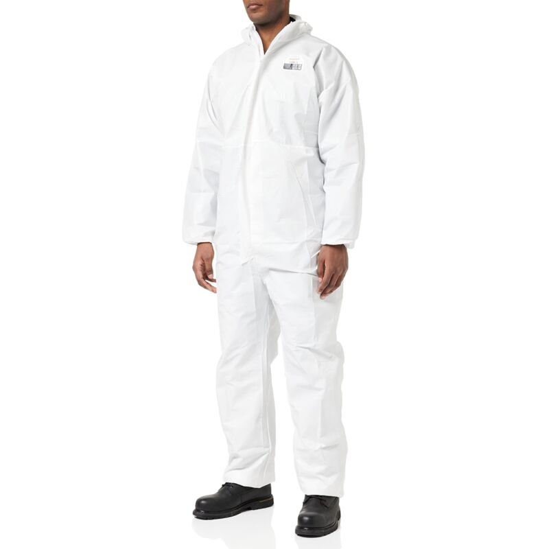 foto del prodotto tuta protettiva premium mutex 2 gr. l kat iii tipo 5b/6b protezione contro virus e batteri.