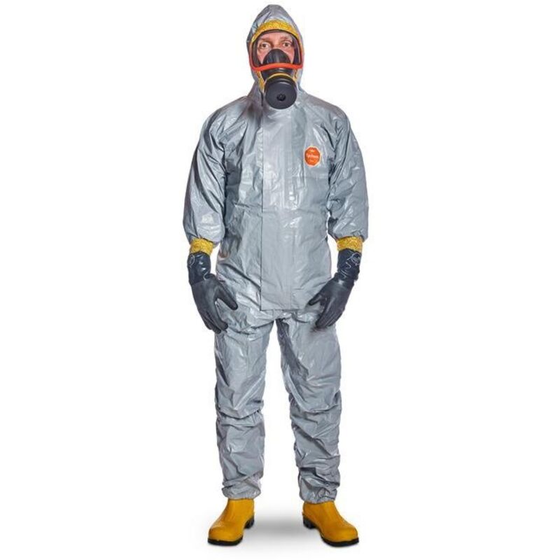 foto del prodotto tuta protettiva tychem 6000 f gr.xl grigia psa iii