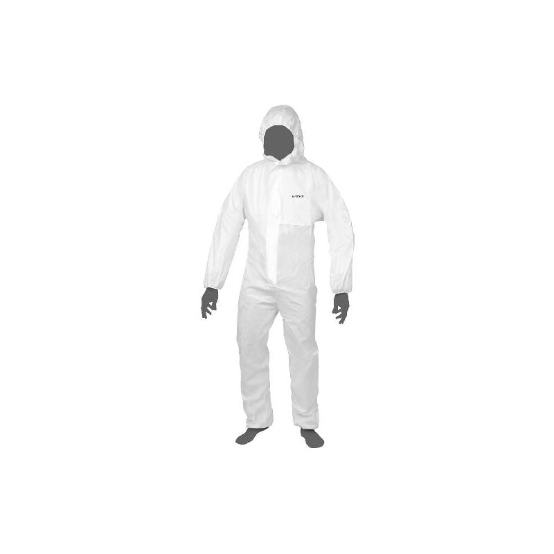 foto del prodotto tuta protezione monouso categoria 5 6 classe iii bianco tg xxl maurer