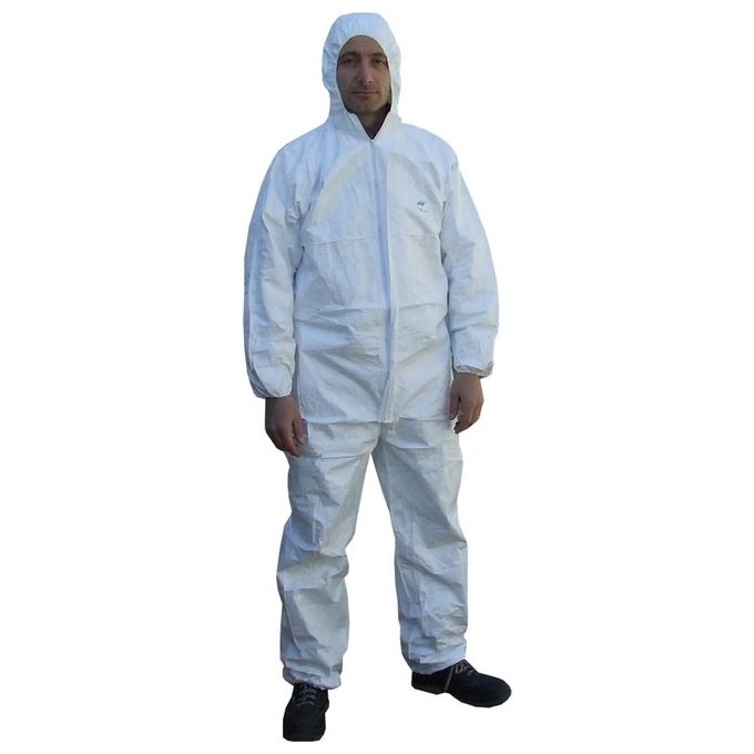 foto del prodotto tuta tyvek bianca xxl protech 494012
