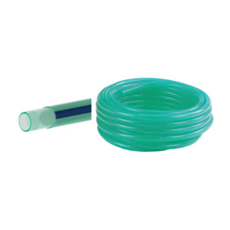 foto del prodotto tuttacasa 50 mt tubo retinato in pvc antigelo per irrigazione interno 16 mm esterno 22 mm per irrigazione