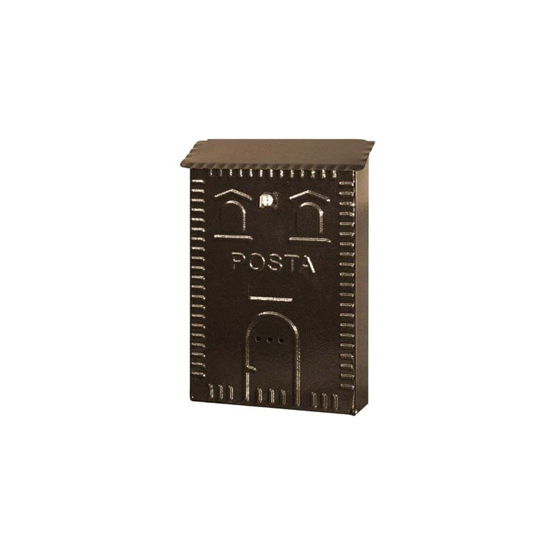 foto del prodotto tuttacasa cassetta posta casetta 702 acciaio vern nero rame mm 250x80 h.mm 380