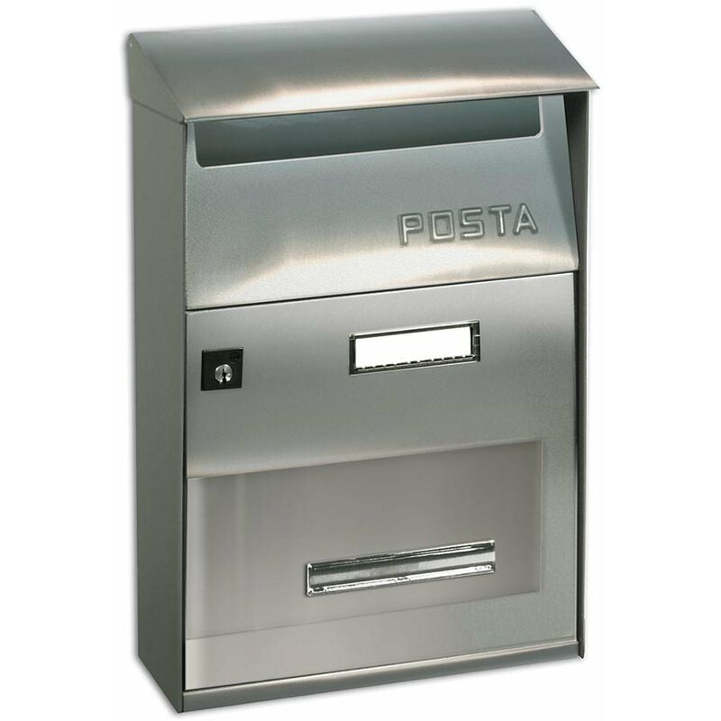 foto del prodotto tuttacasa cassetta postale in acciaio con tetto 220x110xh325 mm 13ftixl evo 
