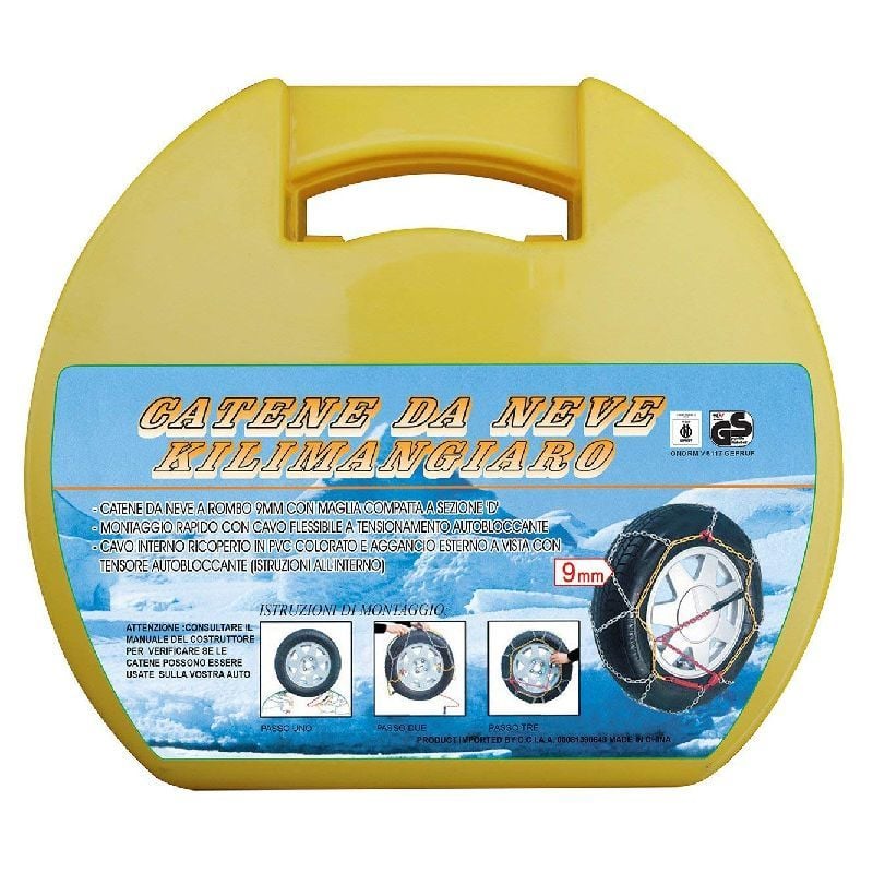 foto del prodotto tuttacasa catene da neve kilimangiaro kns 130 245 60 15 omologate montaggio rapido