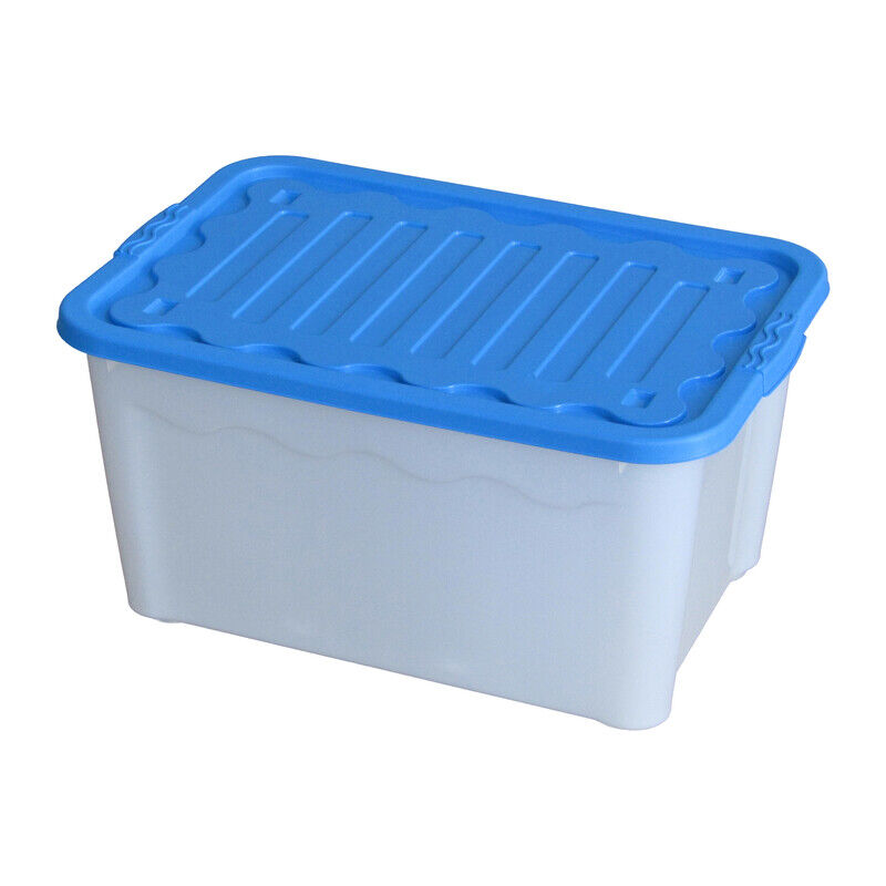 foto del prodotto tuttacasa contenitore space box con cop. cm. 60x40x30. prezzo per 1 pezzo.