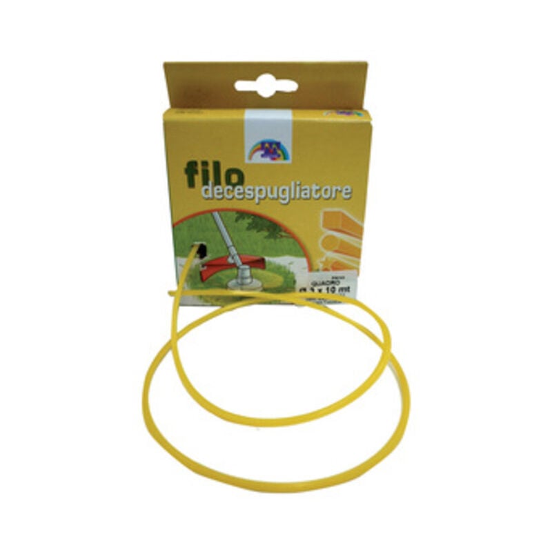 foto del prodotto tuttacasa filo decespugliatore nylon quadro x decespugl. mm.3,3 x 10mt.1 pz