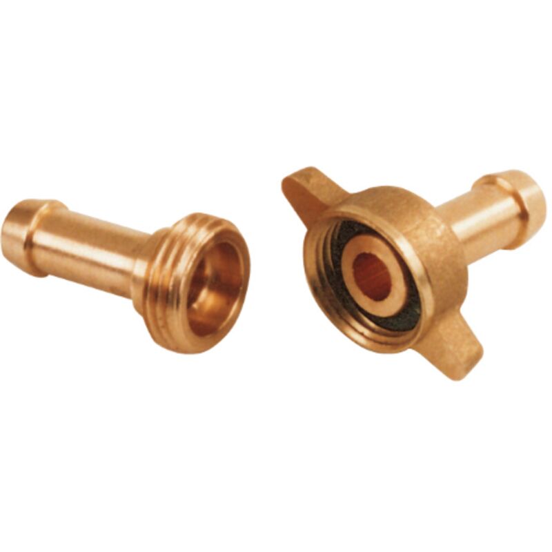 foto del prodotto tuttacasa giuntatubi in ottone a 3 pz per tubi di 1 2 x 10 mm per irrigazione giardino