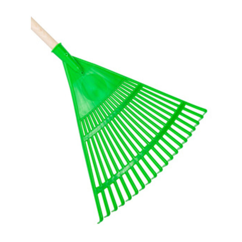 foto del prodotto tuttacasa scopa da giardino in plastica mod.triangolare larghezza 45 cm.