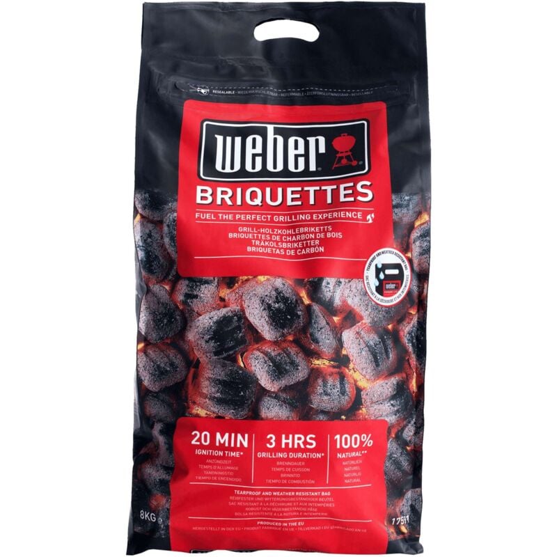 foto del prodotto tuttacasa weber bricchetti carbone kg.8