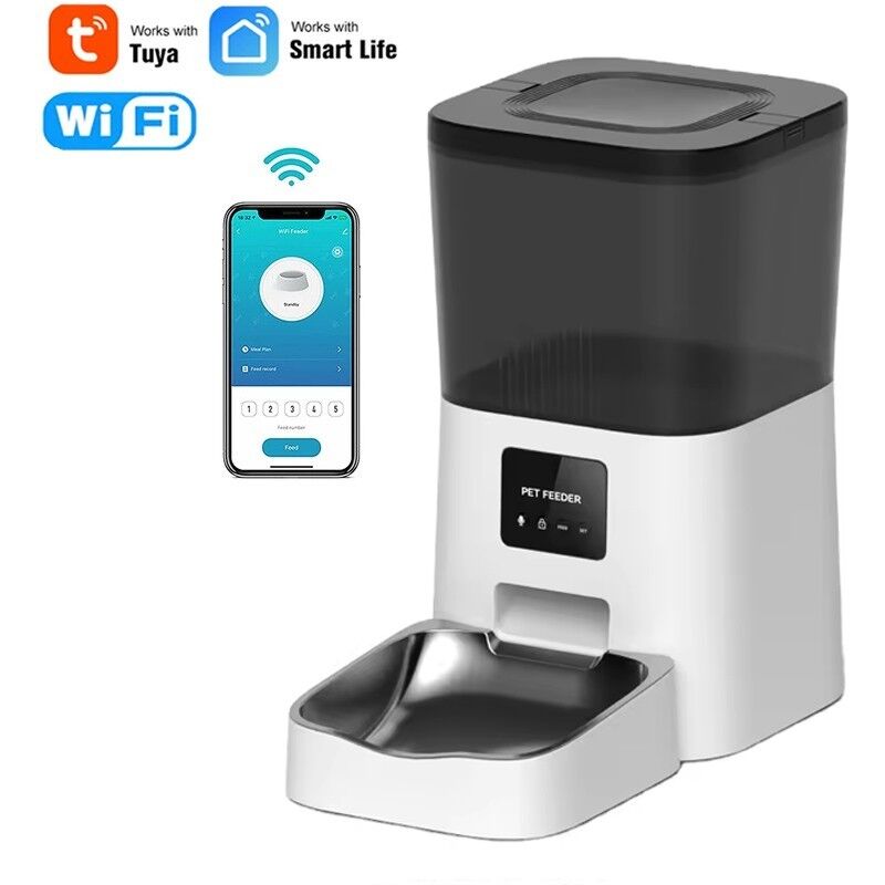 foto del prodotto tuya alimentatore automatico per animali domestici smart wifi senza telecamera
