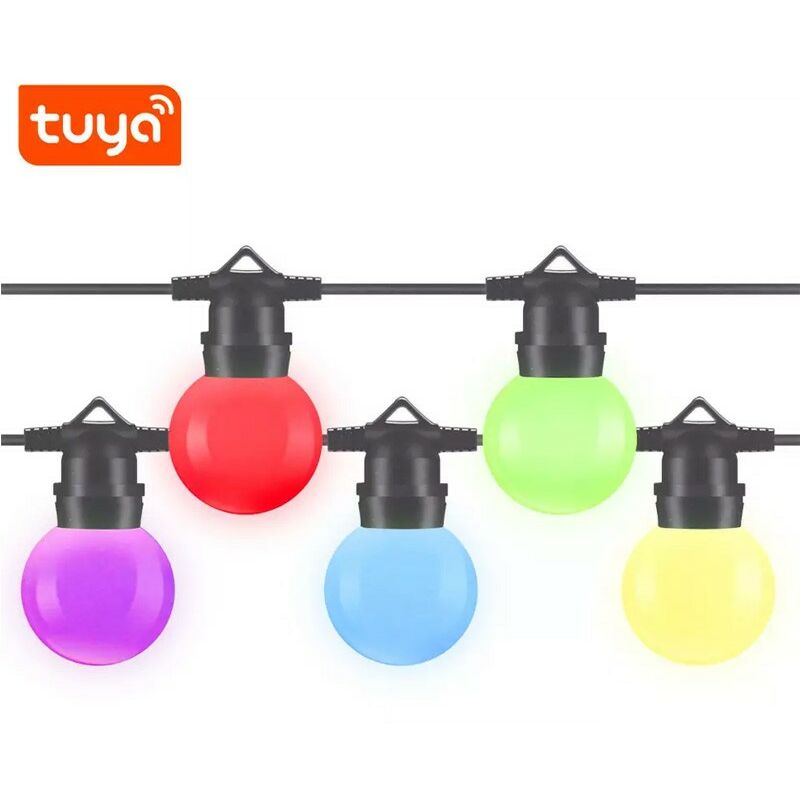 foto del prodotto tuya catena luminosa da esterno smart wifi 15 metri