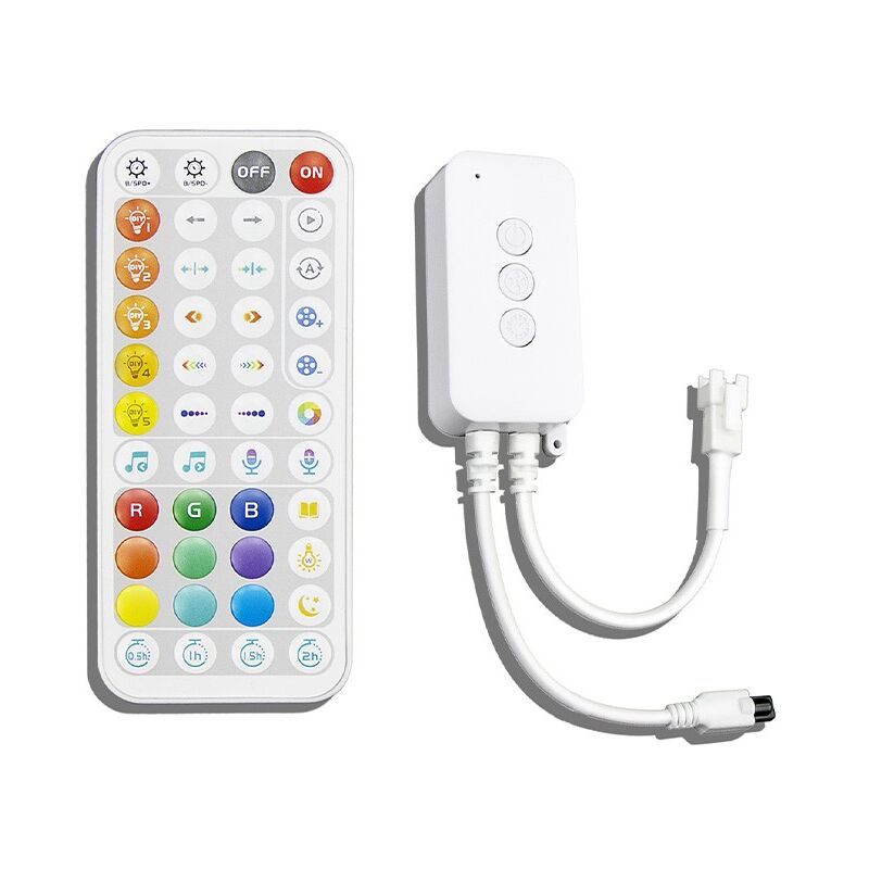 foto del prodotto tuya controller per led rgb ic smart bluetooth con telecomando ir44 1 uscita