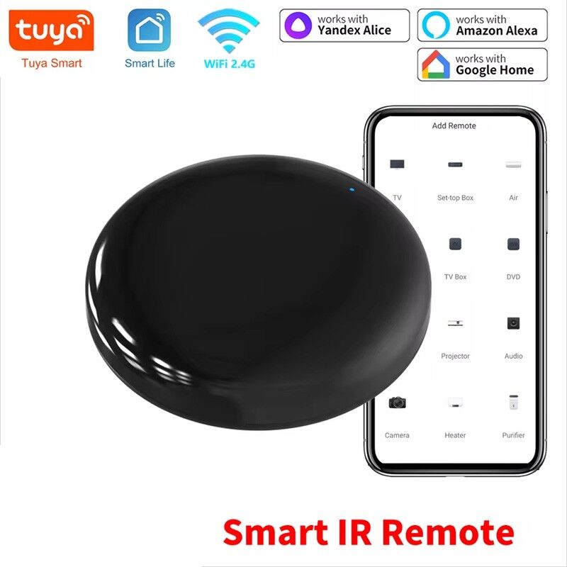 foto del prodotto tuya hub smart wifi controller per telecomandi ad infrarossi