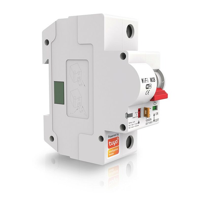 foto del prodotto tuya interruttore modulare smart wifi 16a 1 pulsante